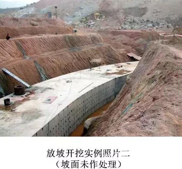 大名放坡开挖及简易支护适用性